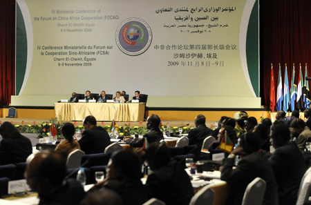 The 4th Ministerial Conference of the China-Africa Cooperation Forum (FOCAC) wrapped up in the Egyptian Red Sea resort of Sharm el-Sheikh on Monday, with the adoption of the Declaration of Sharm el-Sheikh and Sharm el-Sheikh Action Plan, defining new programs of cooperation between the two sides in the next three years.