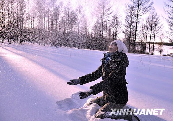 Очаровательные зимние пейзажи Внутренней Монголии КНР 1