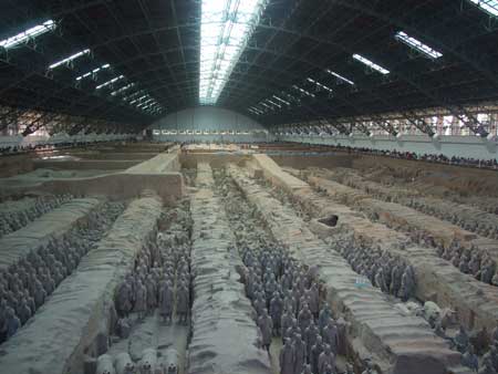 You can't beat Xi'an for old culture.Photos: Chen Dujuan 