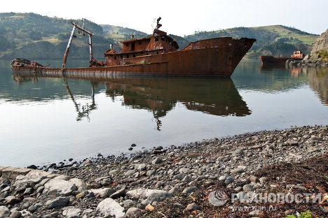 Останки военных кораблей