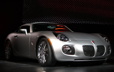 Автомобиль 2009 Pontiac Solstice Coupe