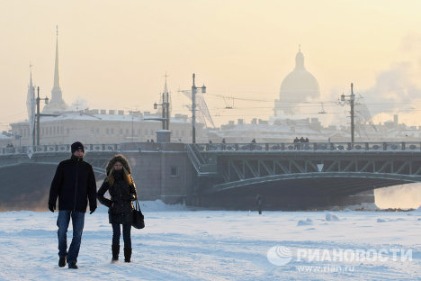 Холода в Санкт-Петербурге