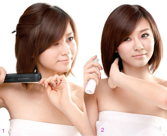 加上卷卷更漂亮!<em>自然</em>空气感<em>短发</em>流行-<em>发型</em>-女性