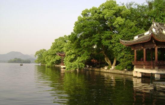 Beautiful scene of West Lake.