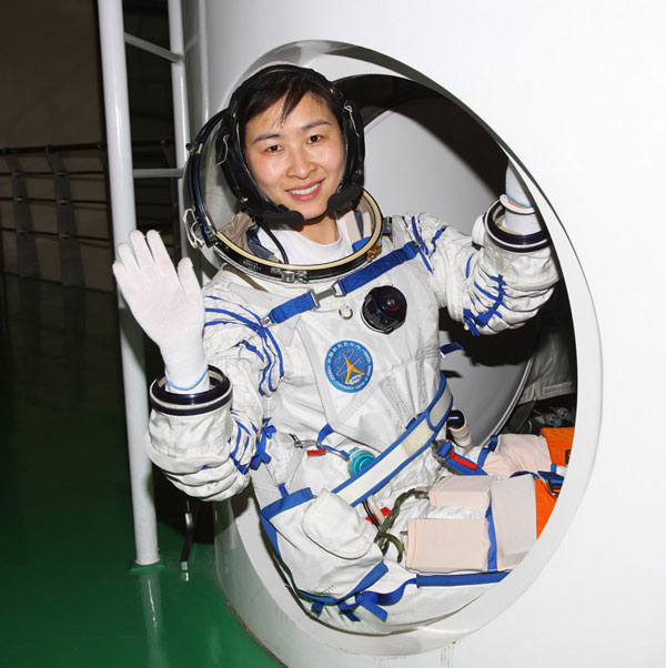 Liu Yang, China's first female astronaut [Xinhua]
