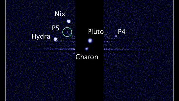 Фото спутников Плутона