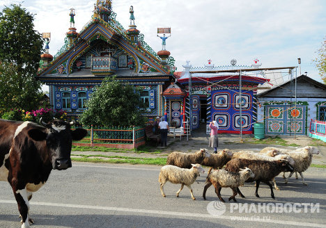 Дом кузнеца Кириллова в деревне Кунара Свердловской области