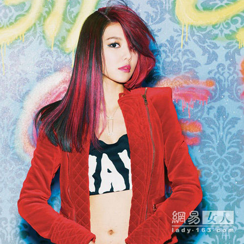 韩国刮起朋克发型风-<em>少女时代</em>