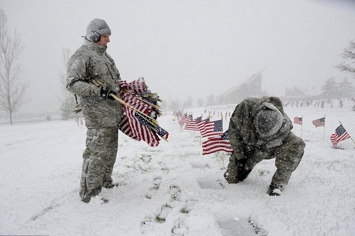 Самые незабываемые военные фото США 2012