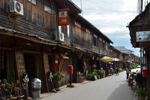 泰国清康的老街老味道