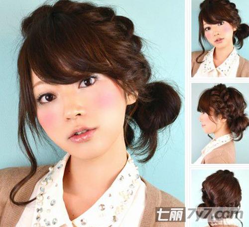 夏日DIY修颜<em>发型</em> 韩式<em>编发教程</em>图解-编发-东北