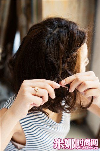 森女小清新 中分<em>编发发型-编发</em>|发型-东北网女