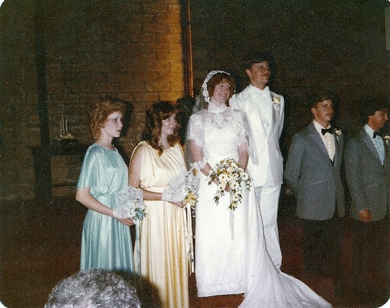 80年代_80年代婚纱照图片(3)