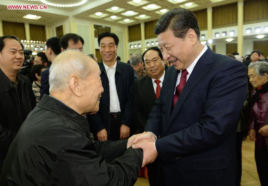 [FOCUS]CHINA-BEIJING-TOP LEADERS-SPRING FESTIVAL GATHERING (CN)
