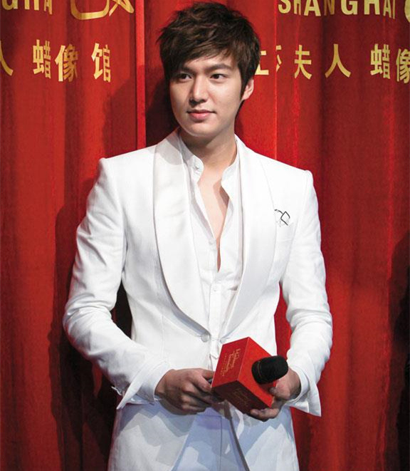 Korean celebrities in suits