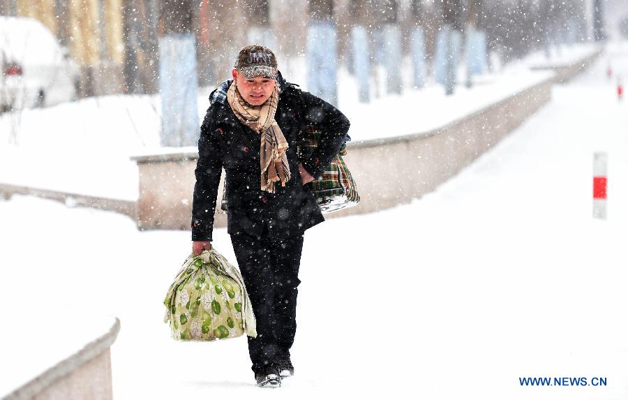 CHINA-HEILONGJIANG-SNOWFALL (CN)