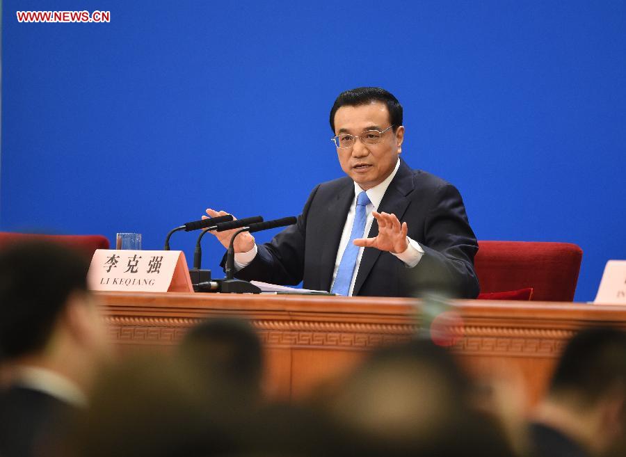 (TWO SESSIONS) CHINA-BEIJING-LI KEQIANG-PRESS CONFERENCE (CN)