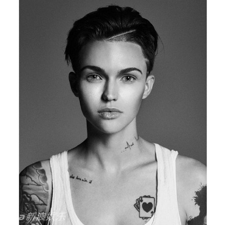 澳出柜女星鲁比洛斯私照曝光 网友赞"帅炸"(组图)