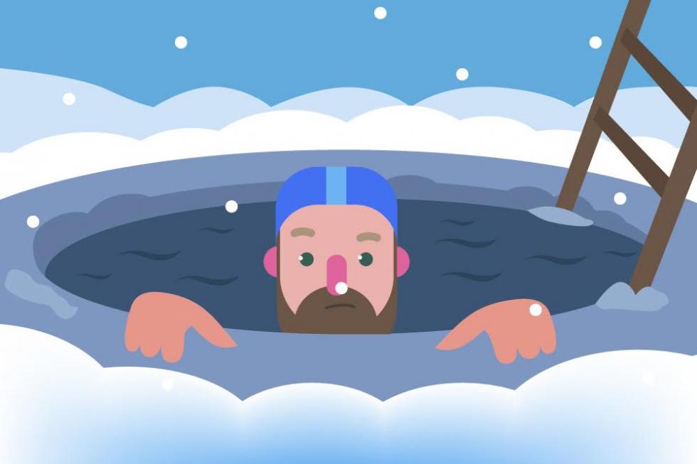 大冬天到冰窟窿里游泳,俄罗斯的这一传统真是够疯狂的!