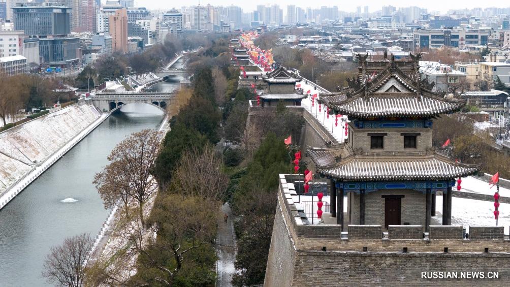 Древний ров в китайском городе Сиань был полностью замкнут спустя более 70 лет